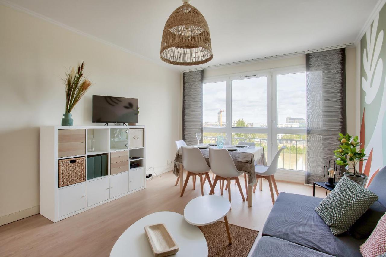 Escapade Sur L'Ile De Nantes Avec Vue Sur La Loire 아파트 외부 사진